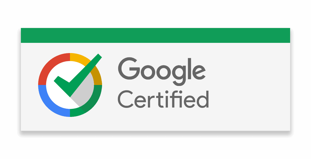 Google Certified badge - Woods & Co